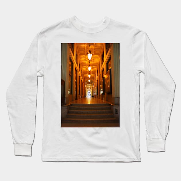 Bologna. Galleria. Italy 2011 Long Sleeve T-Shirt by IgorPozdnyakov